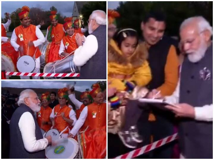 PM Narendra Modi meets Indians before leaving Glasgow for India   ग्लास्गो से भारत के लिए रवाना हुए पीएम नरेंद्र मोदी, जानें कैसे मिली खास विदाई