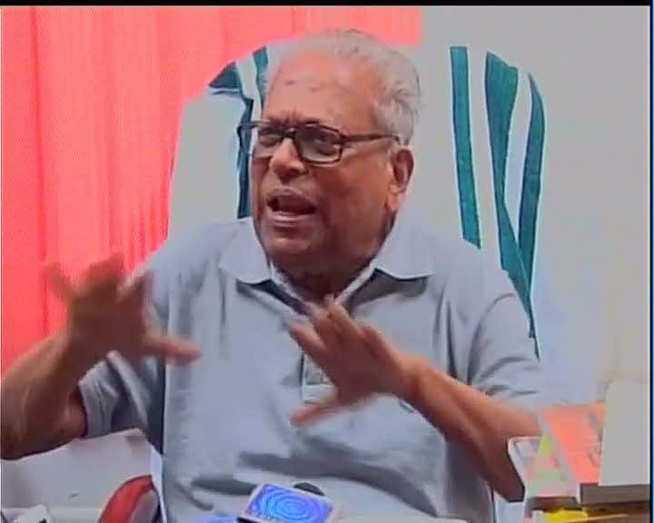 Former Kerala Chief Minister VS Achuthanandan Admitted To Hospital, In ICU Former Kerala Chief Minister VS Achuthanandan Admitted To Hospital, In ICU