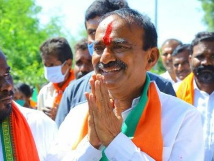 Etela Rajendar of BJP wins huzurabad assembly seat Huzurabad Bypoll Result: గెలుపు బావుటా ఎగరేసిన ఈటల.. ఏడోసారి ఎమ్మెల్యేగా విజయం