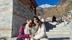 Kedarnath: কেদারনাথে পুজো দিলেন সারা-জাহ্নবী