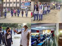 Delhi School Reopen: डेढ़ साल बाद खुले स्कूलो में बच्चों का हुआ स्वागत,  टीचर्स से मुलाकात रही बेहद इमोशनल