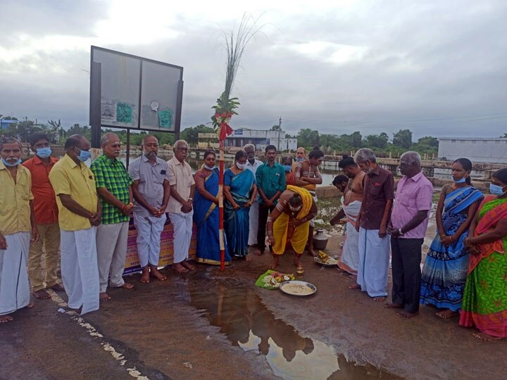 நவம்பர் 13ஆம் தேதி குரு பெயர்ச்சி - தஞ்சை மாவட்டம் தென் குடி திட்டையில் பந்தக்கால் நடும் நிகழ்ச்சி