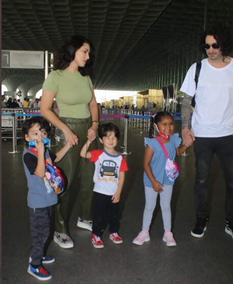 Sunny Leone's Kids Won Heart Of Paparazzi: जब मुंबई एयरपोर्ट पर निशा ने किया नमस्ते, फैंस बोले सनी ने की अच्छी परवरिश