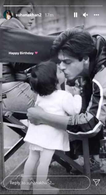 Suhana’s Birthday Wish For Dad Shah Rukh Khan Will Melt Your Heart