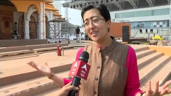 Ram Mandir replica in Delhi for Diwali Puja