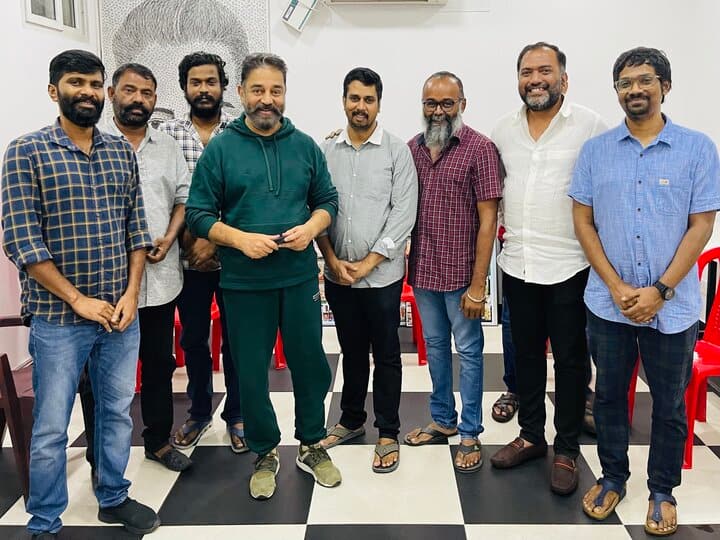 Kamal Haasan calls and meets Jai bhim movie team to wish them for the film 