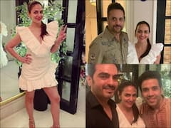 PICS: Esha Deol Reunites With Fardeen Khan & Tusshar Kapoor, Sizzles In White Outfit At 40th Birthday Bash
