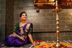 Tejashri Pradhan : तेजश्रीचं दिवाळी स्पेशल फोटोशूट, पाहा मराठमोळा लुक..