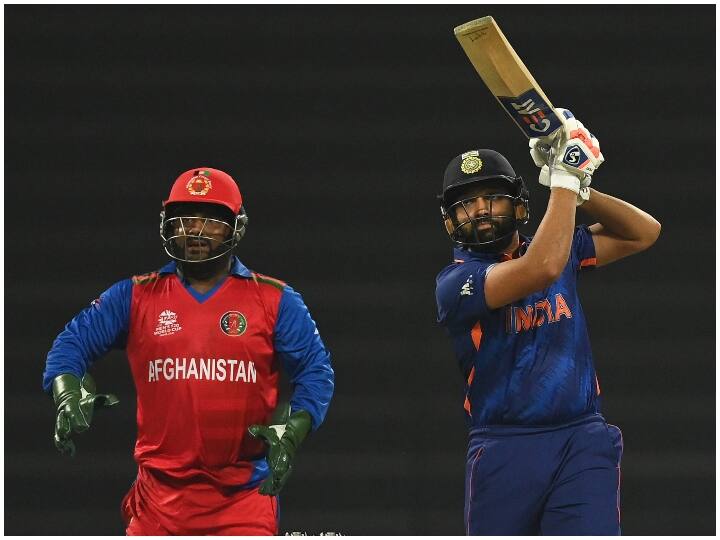 ICC T20 WC 2021: India given target of 211 runs against Afghanistan in Match 33 at Sheikh Zayed Stadium IND vs AFG, 1 Innings Highlight: ભારતે અફઘાનિસ્તાનને 211 રનનો ટાર્ગેટ આપ્યો, ટૂર્નામેન્ટમાં પ્રથમ વખત 200થી વધુ રન બનાવ્યા