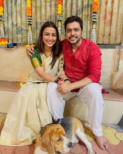 PHOTO : 'या' नवदाम्पत्याची पहिली दिवाळी, पाहा खास फोटो