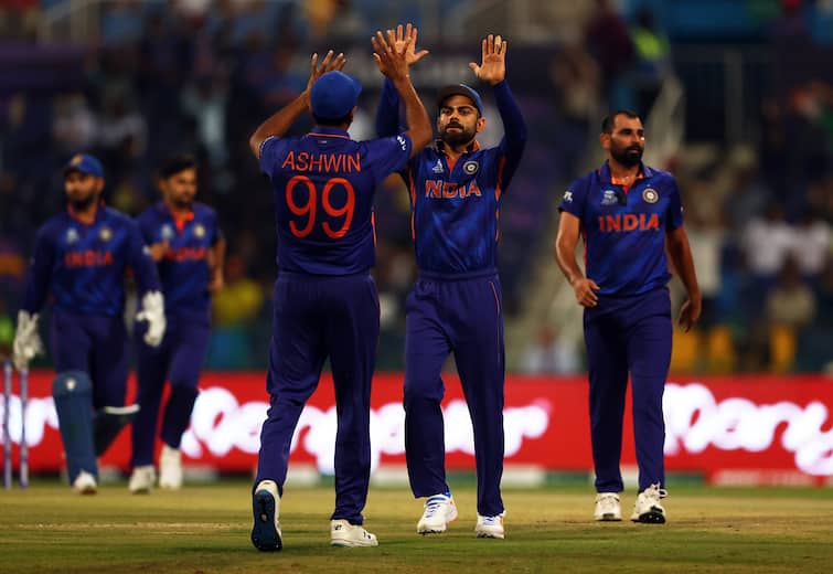 ICC T-20 World cup India's chances of entering semi finals after victory over scotland India in T-20 WC: அரை இறுதிக்கு செல்லுமா இந்தியா? அதுக்கு ஆப்கன் ஜெயிக்கணுமா? இதுதாங்க முழு விவரம்!