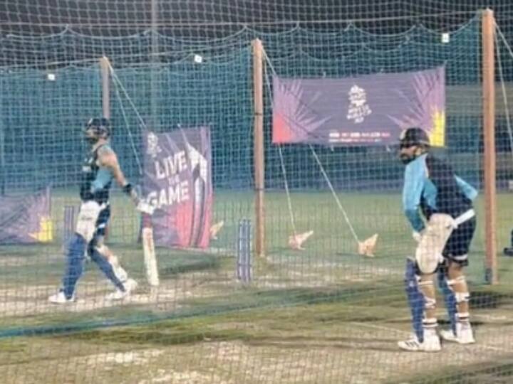 India vs Sri Lanka 1st Test Virat Kohli and Rohit Sharma practiced fiercely IND vs SL: विराट कोहली 100वें टेस्ट के लिए जमकर कर रहे हैं तैयारी, रोहित शर्मा ने भी बहाया पसीना
