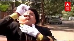 Aurangabad : औरंगाबादच्या रस्त्यावर ज्युनिअर चार्ली; फटाक्यांच्या दुष्परिणामांबाबत जनजागृती