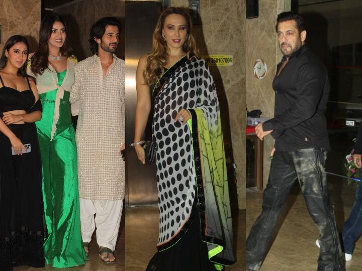 Salman Khan Diwali Bash 2021: फिल्म मेकर रमेश तौरानी ने अपने घर पर दिलावी पार्टी का आयोजन किया. इस दिवाली बैश में सलमान खान समेत कई स्टार्स ने शिरकत की. आगे की स्लाइड्स में देखिए इस पार्टी में पहुंचे स्टार्स की तस्वीरें. (Photo Credit: Manav Manglani)