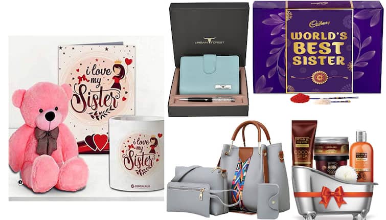 Amazon offers on Gift Pack for Bhai Dooj Buy Gift for Sister Amazon Gift Hamper for Sister Buy Gift for Sister Amazon Gift for Bhai Dooj: भाई दूज पर अपनी बहन को देने के लिये 5 बेस्ट गिफ्ट, एमेजॉन की सेल में मिल रहे हैं 80% के डिस्काउंट पर