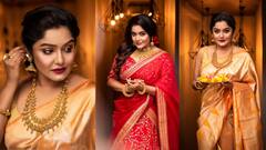 Sayantani Guhathakurta: দীপাবলির সাজে নজরকাড়া সায়ন্তনী, জানালেন কেমন ছিল তাঁর ছেলেবেলার কালীপুজো