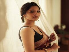 Ritika Singh pics: புடவையில் சொக்க வைக்கும் கவர்ச்சியில் ரித்திகா சிங் போட்டோ ஷூட்..!