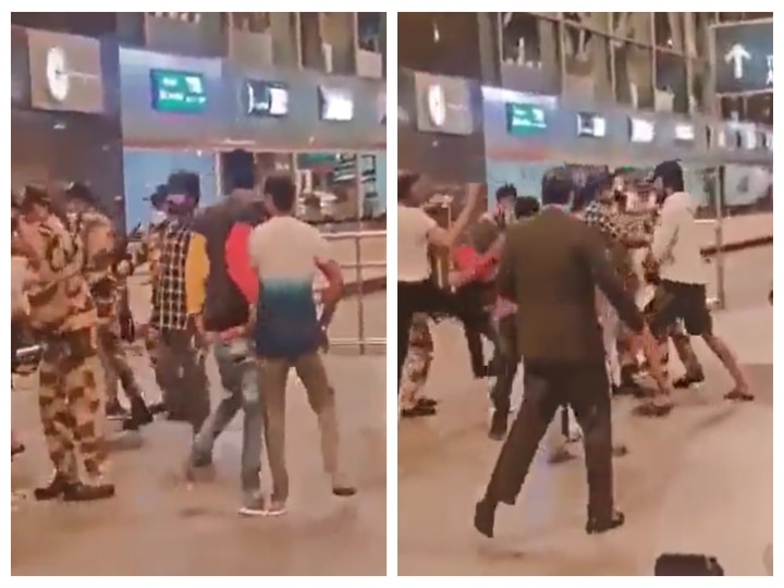 Actor Vijay Sethupathi Attacked At Bangalore Airport | Watch Video: விஜய்  சேதுபதி மீது கொலைவெறி தாக்குதல்: பெங்களூரு விமான நிலையத்தில் ‛அட்டாக்'