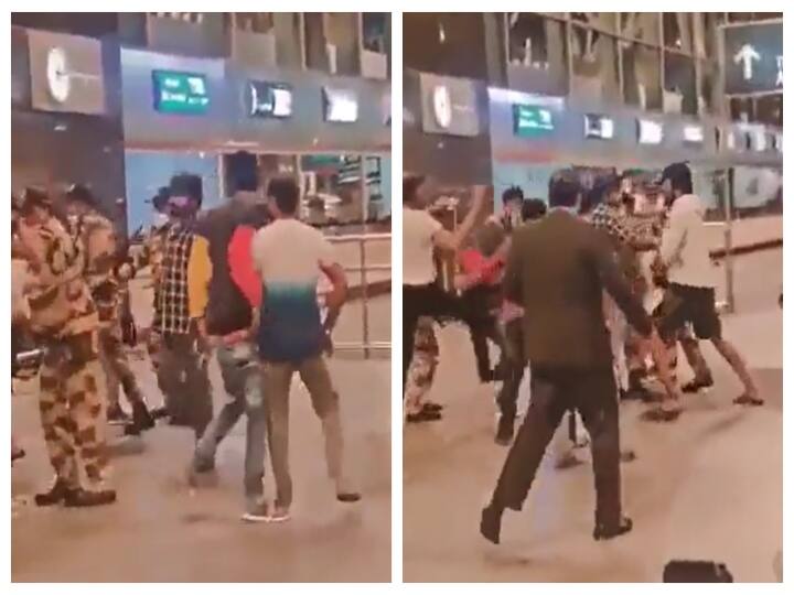 Actor Vijay Sethupathi attacked at Bangalore airport Watch Video: விஜய் சேதுபதி மீது கொலைவெறி தாக்குதல்: பெங்களூரு விமான நிலையத்தில் ‛அட்டாக்’