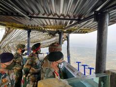 General MM Naravane Jammu Visit: जम्मू दौरे पर सेना प्रमुख एमएम नरवणे, अग्रिम चौकियों पर तैनात जवानों से की बात