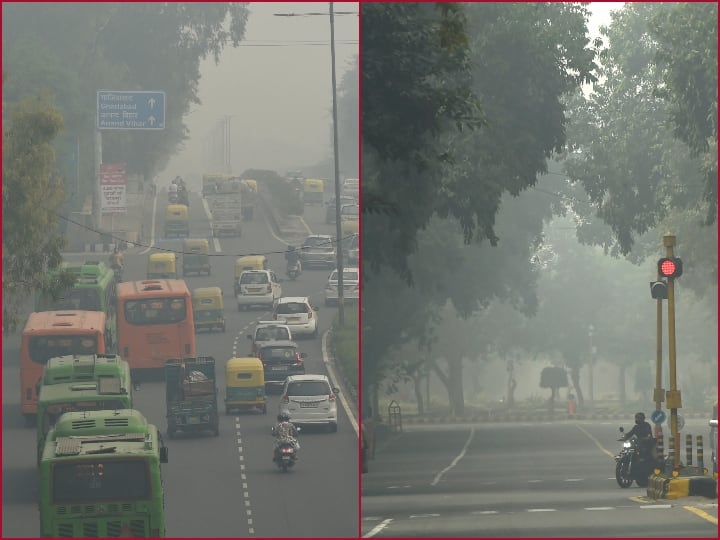 Delhi’s air quality recorded in ‘hazardous’ category in some places after Diwali Delhi Pollution :  ఢిల్లీలో మళ్లీ ప్రమాదకర స్థాయికి వాయు కాలుష్యం !  దీపావళి టపాసులే కారణమా?
