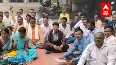 ST Workers Protest : गेवराईसह अनेक ठिकाणी एसटी कर्मचाऱ्यांचं आंदोलन, कर्मचारी मागण्यांवर ठाम