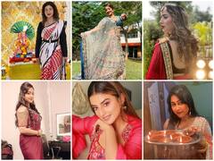 दीवाली पार्टी में क्या पहनें इस बात को लेकर हैं कंफ्यूज? इन भोजपुरी एक्ट्रेसेस जैसा लुक करें ट्राय, देखें फोटोज