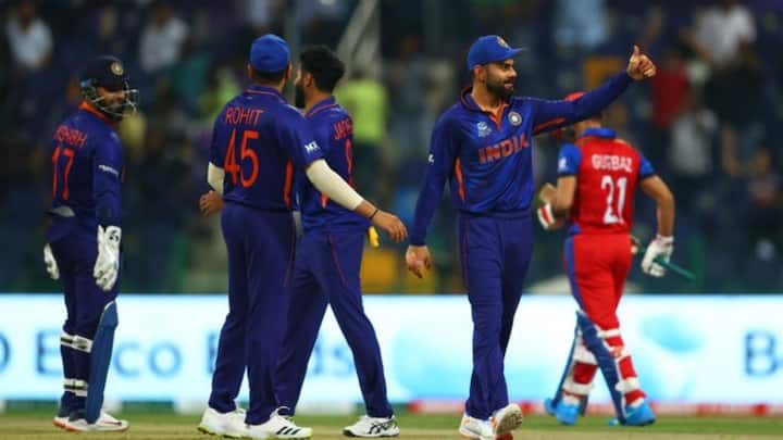 এবারের টি-টোয়েন্টি বিশ্বকাপে এটাই ভারতের প্রথম জয়।