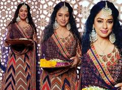 Diwali 2021: Diwali पर Anupamaa फेम Rupali Ganguli के ट्रेडिशनल लुक के आगे हो गए सब फेल!