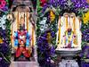PHOTO : बोलावा विठ्ठल, पहावा विठ्ठल... दिवाळीनिमित्त विठुरायाची राऊळी सजली, आकर्षक फुलांची सजावट