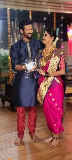 In Pics: आनंद आणि उत्साहाचं वातावरण छोट्या पद्यावर, मालिकेत साजरी होणार दिवाळी