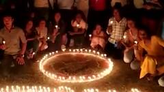 Mesemrising visuals of Varanasi's Sampuranand Stadium lit for Diwali