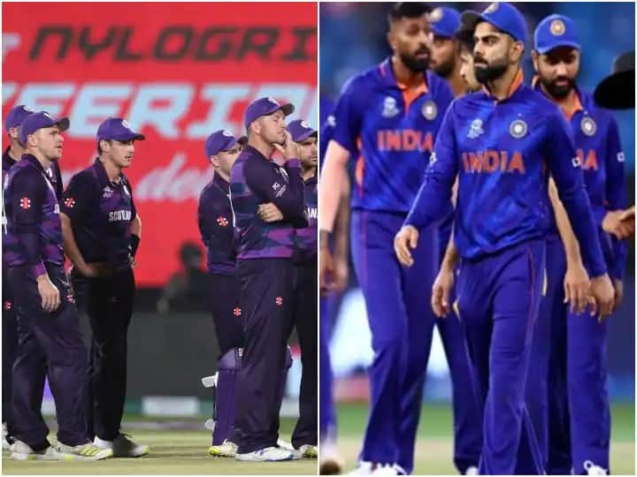 india vs scotland match preview Dubai International Cricket Stadium dubai match report and pitch report IND vs SCO: टीम इंडिया उद्या स्कॉटलंडशी भिडणार; विजयाची मोहीम सुरू ठेवण्यासाठी विराट सेना सज्ज
