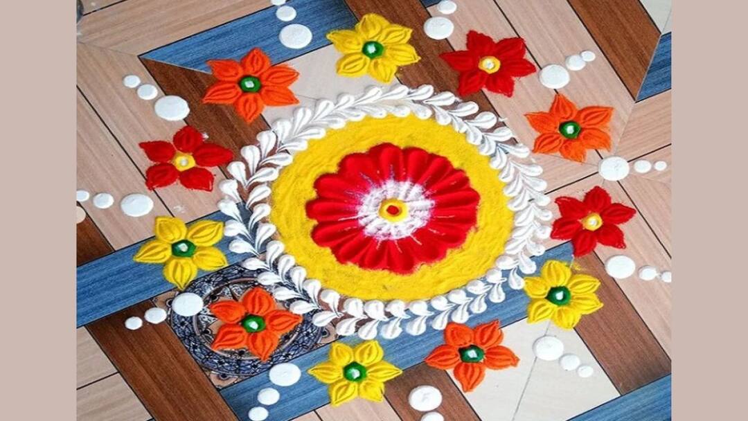 Diwali 2021: Popular rangoli designs inspired from nature, know in details Diwali 2021: দীপাবলির দিন প্রকৃতির বিভিন্ন রূপ ফুটে উঠুক রঙ্গোলিতে
