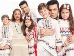 Diwali 2021: Karan Johar Twins With His Kids Yash & Roohi, Drops Adorable Pics From Photo-Shoot