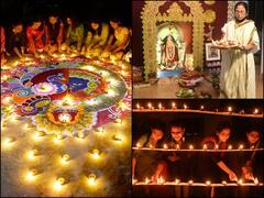CM ममता ने की काली पूजा, जवानों ने जलाए दीए, तस्वीरों में देखें देश ने कैसे मनाई दिवाली