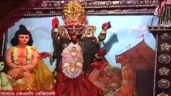 Kali Puja 2021: বারাসাত কেএনসি রেজিমেন্টের পুজোয় নিবেদন বাংলাদেশের জমিদার বাড়ি| Bangla News