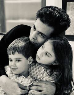 Diwali 2021: দীপাবলিতে দুই সন্তানের সঙ্গে ফোটোশ্যুট কর্ণ জোহরের