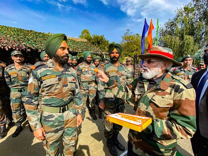 He also said that this evening, every Indian will light one 'diya' to convey his or her wishes for the brave soldiers of the country. (Image: PTI)