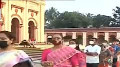 Kali Puja 2021: সকাল থেকেই ভক্ত সমাগম, দক্ষিণেশ্বরে শুরু বৈকালিক পুজো | Bangla News