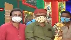 Kali Puja 2021: মণ্ডপজুড়ে পিংলার পটচিত্র, সেরার সম্মান ছিনিয়ে নিল কালীঘাটের নতুন সঙ্ঘের পুজো | Bangla News