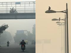 तस्वीरें: दिवाली के बाद बदतर हुई दिल्ली की एयर क्वालिटी, वातावरण में धुंआ ही धुंआ