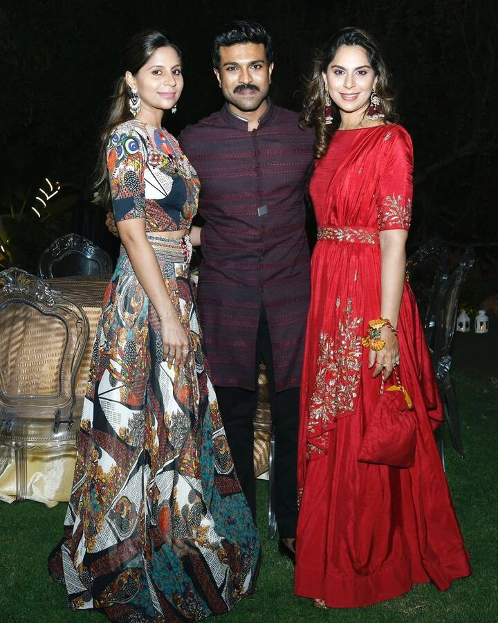 కామినేని-కొణిదెల ఫ్యామిలీ దీపావళి సెలబ్రేషన్స్ (Photo Courtesy: Instagram)
