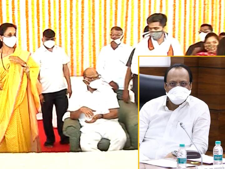 बारामतीतील दिवाळीच्या कार्यक्रमाला अजित पवार का उपस्थित नव्हते? शरद पवारांनी सांगितलं कारण Why was Ajit Pawar not present at diwali event Baramati? ncp shief sharad pawar tells reason बारामतीतील दिवाळीच्या कार्यक्रमाला अजित पवार का उपस्थित नव्हते? शरद पवारांनी सांगितलं कारण