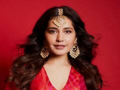 Rashi khanna Photos: ఎరుపు లెహెంగాలో సొగసుల రాశి... అందం హిందోళం అని పాడుకోవాల్సిందే