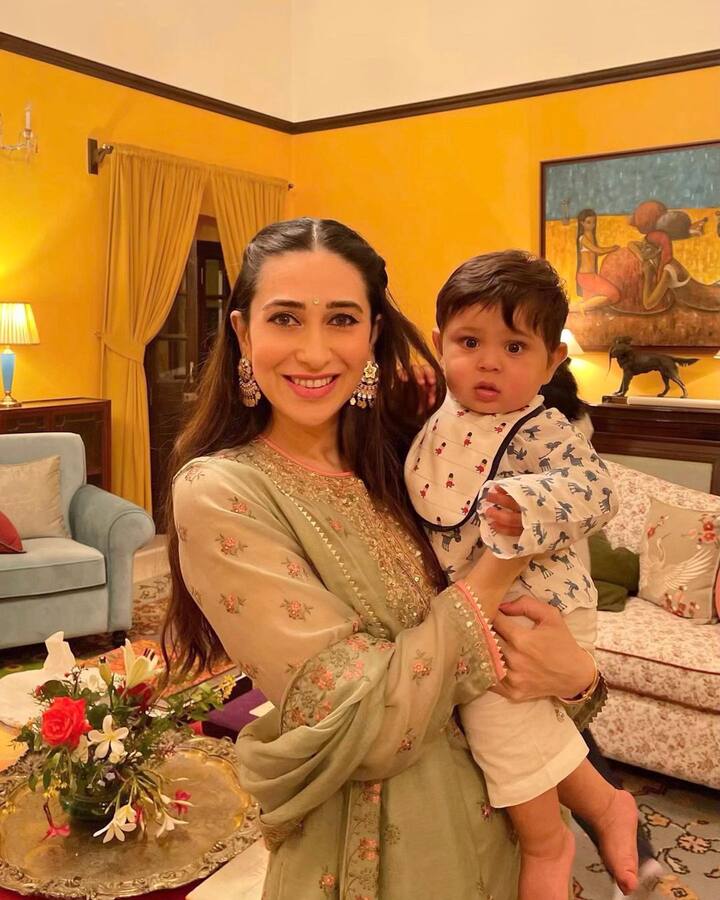 Bebo celebrated the festival of lights with her husband Saif Ali Khan, sister Karisma Kapoor and children – Taimur and Jeh. She also dropped some pictures on her social media from her Diwali celebrations. Karisma also shared some pictures on her social media. (Image courtesy - @therealkarismakapoor/Instagram)