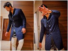 Katrina Kaif संग शादी की चर्चाओं के बीच Vicky Kaushal की ब्लू शेरवानी में फोटो वायरल, स्माइल देख फैंस बोले- 'चांद छुपा बादल में'