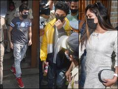 ज़मानत की शर्त पूरी करने के लिए NCB दफ्तर में आर्यन, अरबाज़ और मुनुमन ने लगाई हाज़िरी, सामने आईं ये तस्वीरें