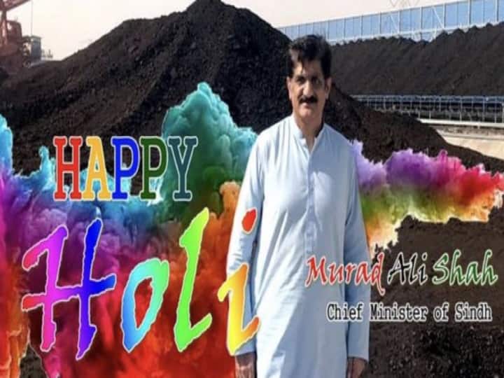 Pakistan Sindh CM wishes people Happy Holi on Diwali, deletes greetings later Pak Sindh CM Diwali Wish: போட்டோ பதிவிட்டு போஸ்.. தீபாவளி அன்று ஹோலி வாழ்த்து.. குழப்பத்தில் உளறிய முதலமைச்சர்.!