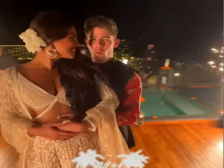 Nick Jonas shares Romantic video with Priyanka Chopra on Instagram Priyanka Chopra-Nick Jonas Video: दिवाली पर पति Nick Jonas संग रोमांटिक हुईं Priyanka Chopra, Video Viral